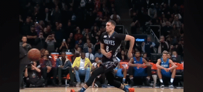 动图预警??近10年满分扣篮？麦克朗霸屏 拉文&戈登世纪大战