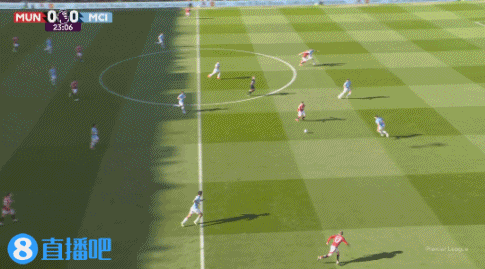 半场-曼联暂0-0曼城 加纳乔失良机两队各1次射正